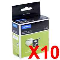 10 x Genuine Dymo LW Address Labels 25mm x 54mm - 500 Labels SD11352 S0722520