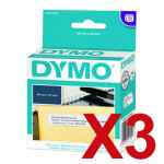 3 x Genuine Dymo LW Multi Purpose Labels 19mm x 51mm - 500 Labels SD11355 S0722550