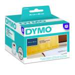 1 x Genuine Dymo LW Large Address Clear Plastic Labels 36mm x 89mm - 260 Labels SD99013 S0722410