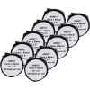 10 x Compatible Dymo LW Suspension File Labels 12mm x 50mm - 220 Labels SD99017 S0722460