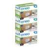 3 x Genuine Dymo LW Small Shipping Labels 59mm x 102mm - 2 Rolls of 575 Labels/Roll S0947420 S0947420