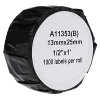 1 x Compatible Dymo LW Multi Purpose Labels 13mm x 25mm - 1000 Labels SD11353