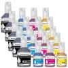 20 Pack Compatible Brother BTD180 Ink Bottle Set (5BK,5C,5M,5Y)
