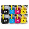 8 Pack Compatible Brother LC-23E Ink Cartridge Set (2BK,2C,2M,2Y) 8 Pack Compatible Brother LC-23E Ink Cartridge Set (2BK,2C,2M,2Y)