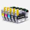 5 Pack Compatible Brother LC-431XL Ink Cartridge Set (2BK,1C,1M,1Y)