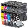 10 Pack Compatible Brother LC-531XL Ink Cartridge Set (4BK,2C,2M,2Y)