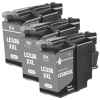 3 x Compatible Brother LC-536XXL Black Ink Cartridge LC-536XXLBK