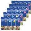 20 Pack Genuine Brother LC-537 Ink Cartridge Ultra High Yield Set (5BK,5C,5M,5Y)