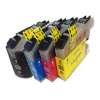 4 Pack Compatible Brother LC-239XL LC-235XL Ink Cartridge Set (1BK,1C,1M.1Y)