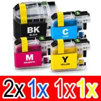 5 Pack Compatible Brother LC-23E Ink Cartridge Set (2BK,1C,1M,1Y)