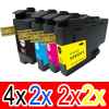 10 Pack Compatible Brother LC-3333 Ink Cartridge Set (4BK,2C,2M,2Y)