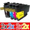 8 Pack Compatible Brother LC-3333 Ink Cartridge Set (2BK,2C,2M,2Y)