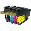 4 Pack Compatible Brother LC-3337 Ink Cartridge Set (1BK,1C,1M,1Y)
