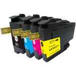 4 Pack Compatible Brother LC-3337 Ink Cartridge Set (1BK,1C,1M,1Y)