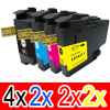 10 Pack Compatible Brother LC-3337 Ink Cartridge Set (4BK,2C,2M,2Y)