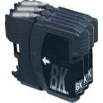 3 x Compatible Brother LC-38 Black Ink Cartridge LC-38BK