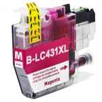 1 x Compatible Brother LC-431XL Magenta Ink Cartridge LC-431XLM