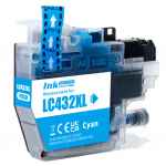 1 x Compatible Brother LC-432XL Cyan Ink Cartridge LC-432XLC