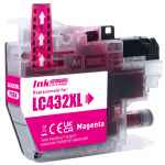 1 x Compatible Brother LC-432XL Magenta Ink Cartridge LC-432XLM