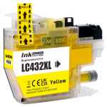 1 x Compatible Brother LC-432XL Yellow Ink Cartridge LC-432XLY