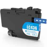 1 x Compatible Brother LC-436 Cyan Ink Cartridge LC-436C