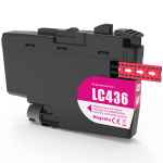 1 x Compatible Brother LC-436 Magenta Ink Cartridge LC-436M