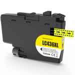 1 x Compatible Brother LC-436XL Yellow Ink Cartridge LC-436XLY
