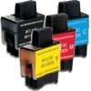 4 Pack Compatible Brother LC-47 Ink Cartridge Set (1BK,1C,1M.1Y)