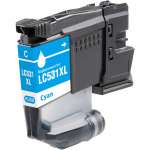 1 x Compatible Brother LC-531XL Cyan Ink Cartridge LC-531XLC