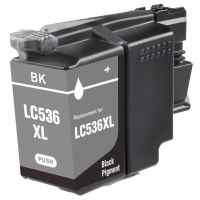 1 x Compatible Brother LC-536XL Black Ink Cartridge LC-536XLBK