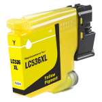 1 x Compatible Brother LC-536XL Yellow Ink Cartridge LC-536XLY