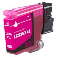 1 x Compatible Brother LC-536XXL Magenta Ink Cartridge LC-536XXLM