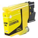 1 x Compatible Brother LC-536XXL Yellow Ink Cartridge LC-536XXLY
