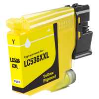 1 x Compatible Brother LC-536XXL Yellow Ink Cartridge LC-536XXLY