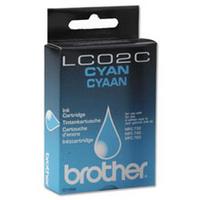 1 x Genuine Brother LC-02 Cyan Ink Cartridge LC-02C