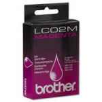 1 x Genuine Brother LC-02 Magenta Ink Cartridge LC-02M