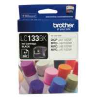 1 x Genuine Brother LC-133 Black Ink Cartridge LC-133BK