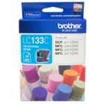 1 x Genuine Brother LC-133 Cyan Ink Cartridge LC-133C