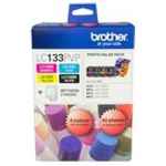 1 x Genuine Brother LC-133 B/C/M/Y Ink Cartridge Photo Value Pack LC-133PVP