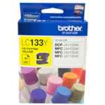 1 x Genuine Brother LC-133 Yellow Ink Cartridge LC-133Y