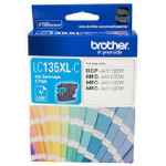 1 x Genuine Brother LC-135XL Cyan Ink Cartridge LC-135XLC