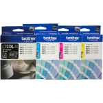 4 Pack Genuine Brother LC-137XL LC-135XL Ink Cartridge Set (1BK,1C,1M,1Y)