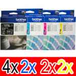 10 Pack Genuine Brother LC-137XL LC-135XL Ink Cartridge Set (4BK,2C,2M,2Y)