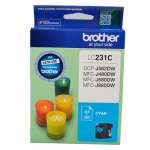 1 x Genuine Brother LC-231 Cyan Ink Cartridge LC-231C