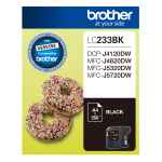 1 x Genuine Brother LC-233 Black Ink Cartridge LC-233BK