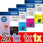 5 Pack Genuine Brother LC-239XL LC-235XL Ink Cartridge Set (2BK,1C,1M,1Y)