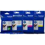 4 Pack Genuine Brother LC-3317 Ink Cartridge Set (1BK,1C,1M,1Y)