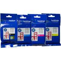 4 Pack Genuine Brother LC-3319XL Ink Cartridge Set (1BK,1C,1M,1Y)