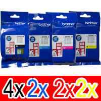 10 Pack Genuine Brother LC-3319XL Ink Cartridge Set (4BK,2C,2M,2Y)