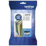 1 x Genuine Brother LC-3337 Cyan Ink Cartridge LC-3337C